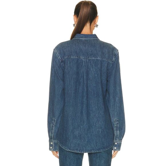 Wardrobe.NYC Denim Shirt - Picture 3 of 4